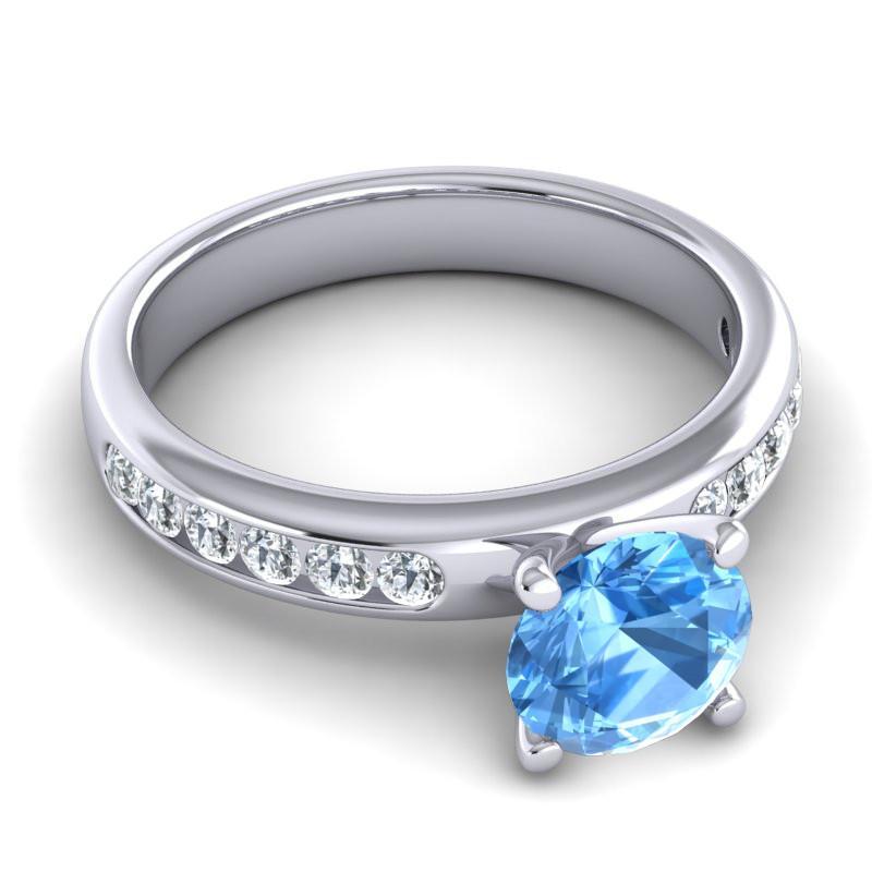 Swiss Blue Topaz